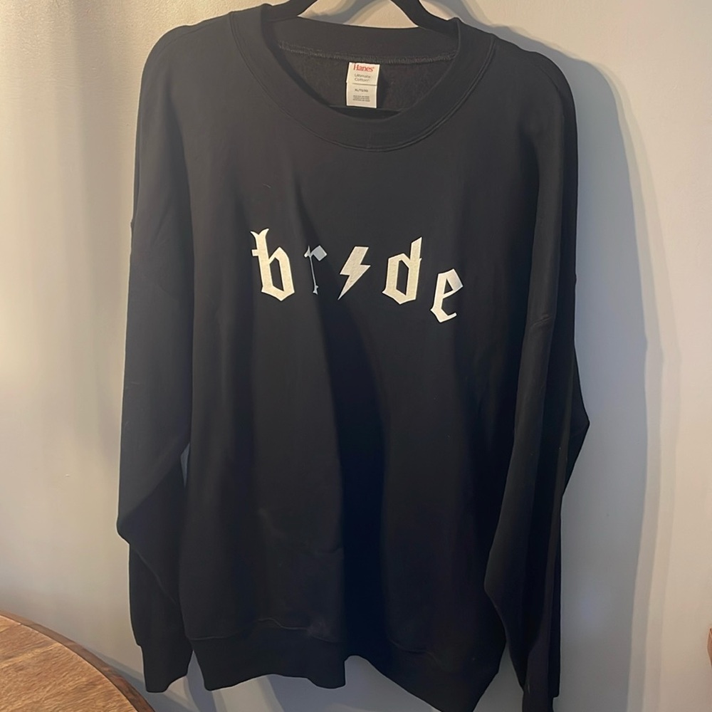 Black crew neck for BRIDE! Brand is FRIDAY+SATURDAY worn once or twice